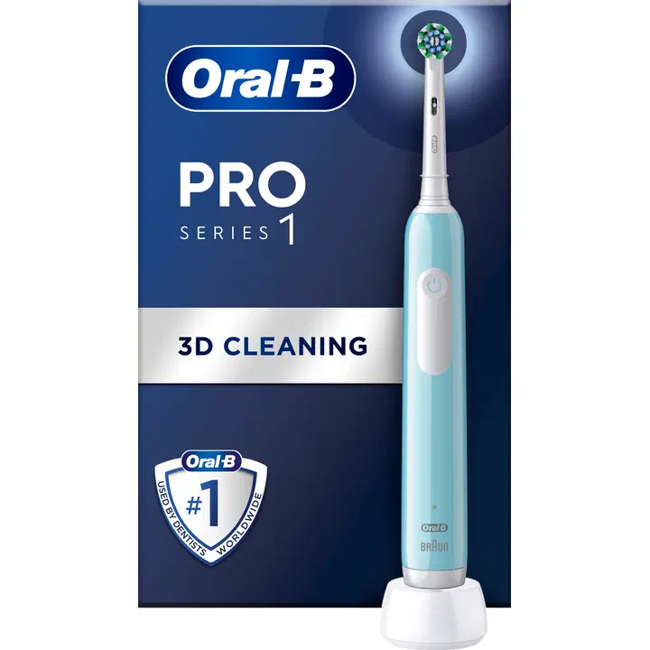 Oral-B PRO1 Turquoise sähköhammasharja + lisävaihtoharja