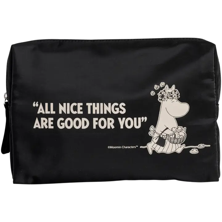 Muumi must kosmeetikakott