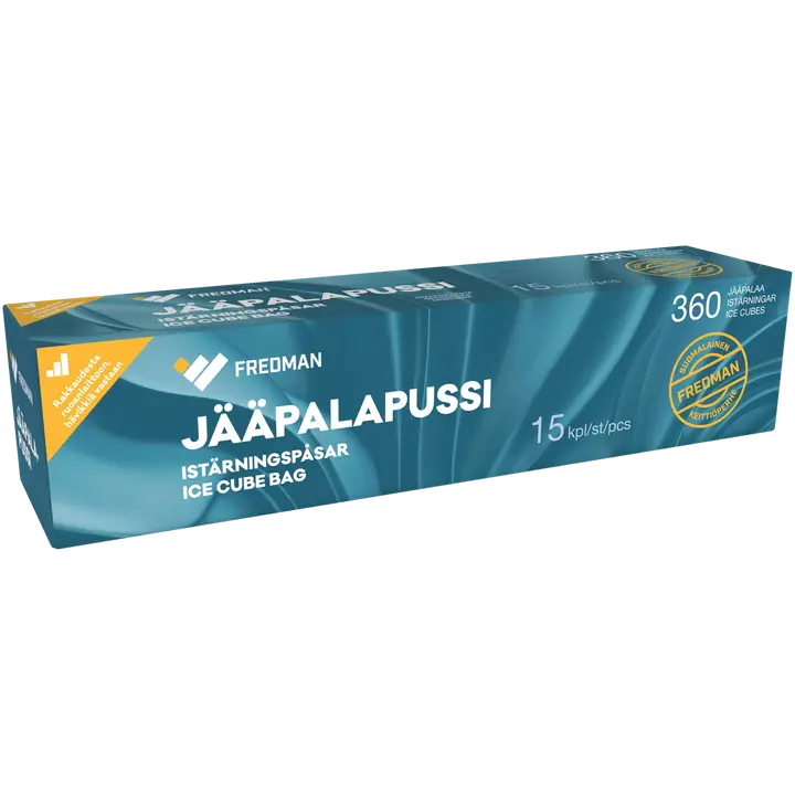 Fredman jääpalapussi 15kpl