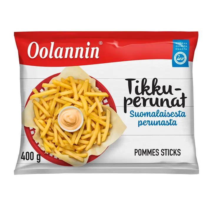 Oolannin tikkuperunat 400g