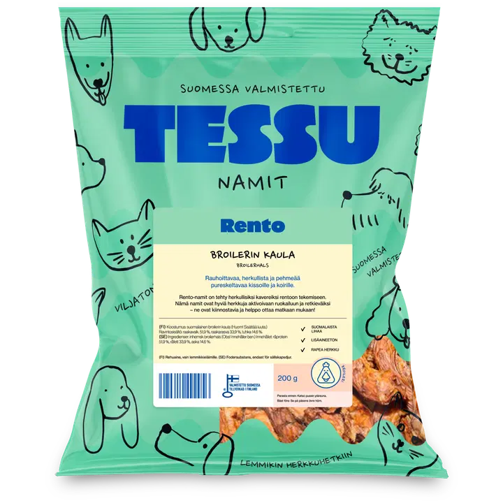 Tessu Rento Broilerin kaula 200g