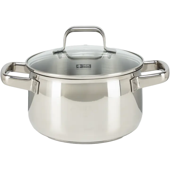 NDK Swiss teräskattila 3,7 l kannella