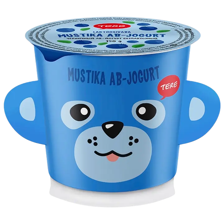 AB-jogurt mustika 150 g, laktoosivaba