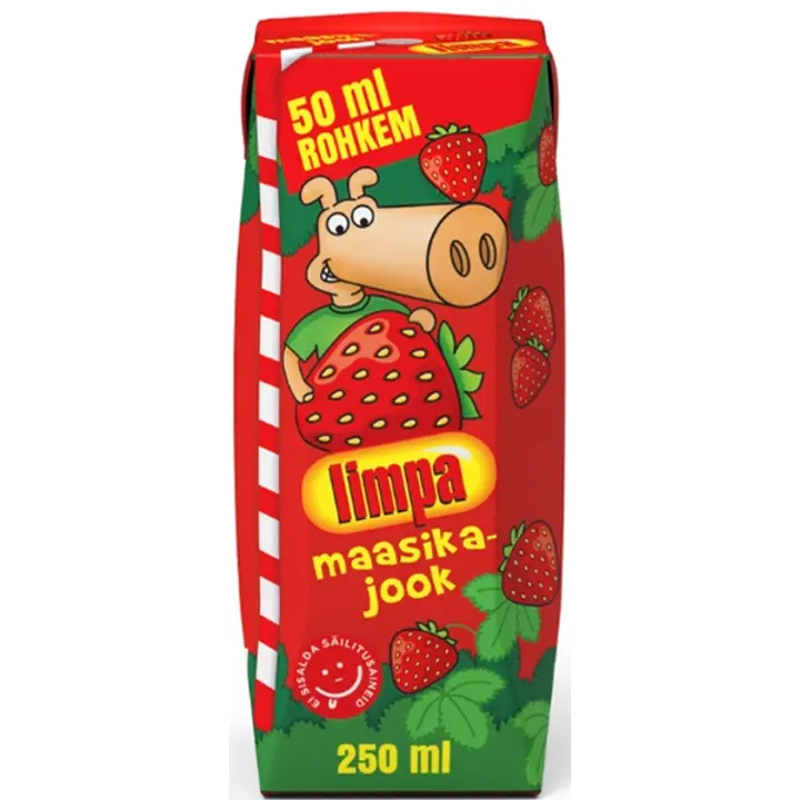 Limpa maasikajook 250ml