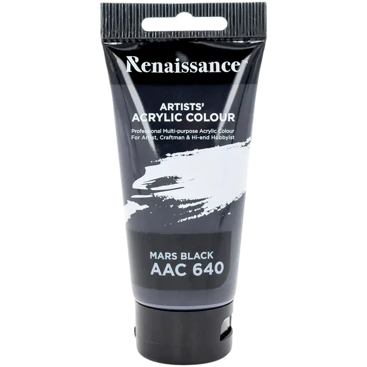 Akryylimaali 75ml Mars Black