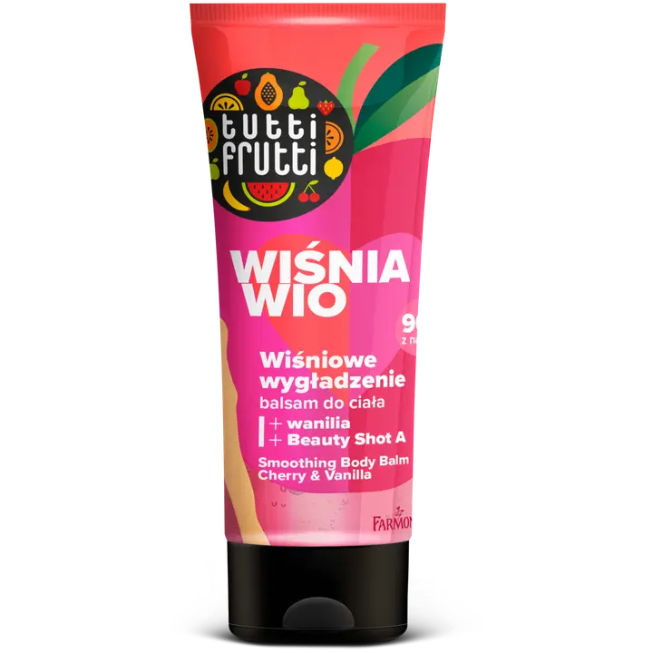 Tutti Frutti rauhoittava vartalovoide kirsikka ja vanilja 200 ml
