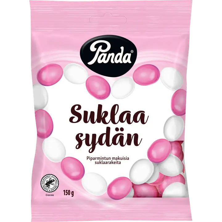 Panda Suklaasydän suklaarae 150g