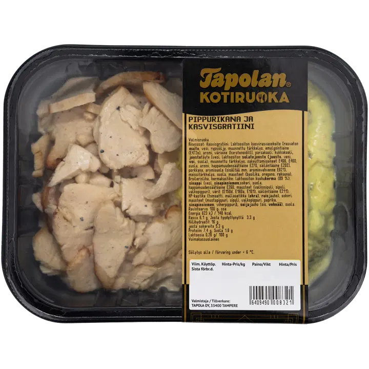 Tapola Pippurikana ja kasvisgratiini 350 g