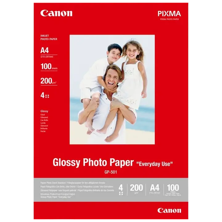Canon GP-501 A4 valokuvapaperi 100 arkkia