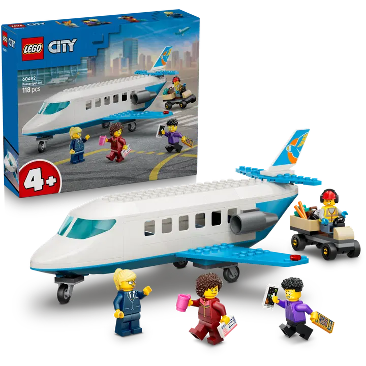 LEGO® City Great Vehicles 60492 Passagerarjet
