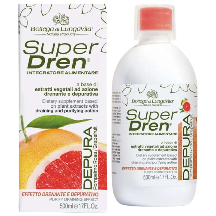Superdren Depura Grapefruit ainevahetust kiirendav ja tselluliiti vähendav toidulisand