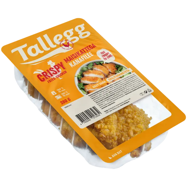 Tallegg Maisikattega Kanafilee 280 G