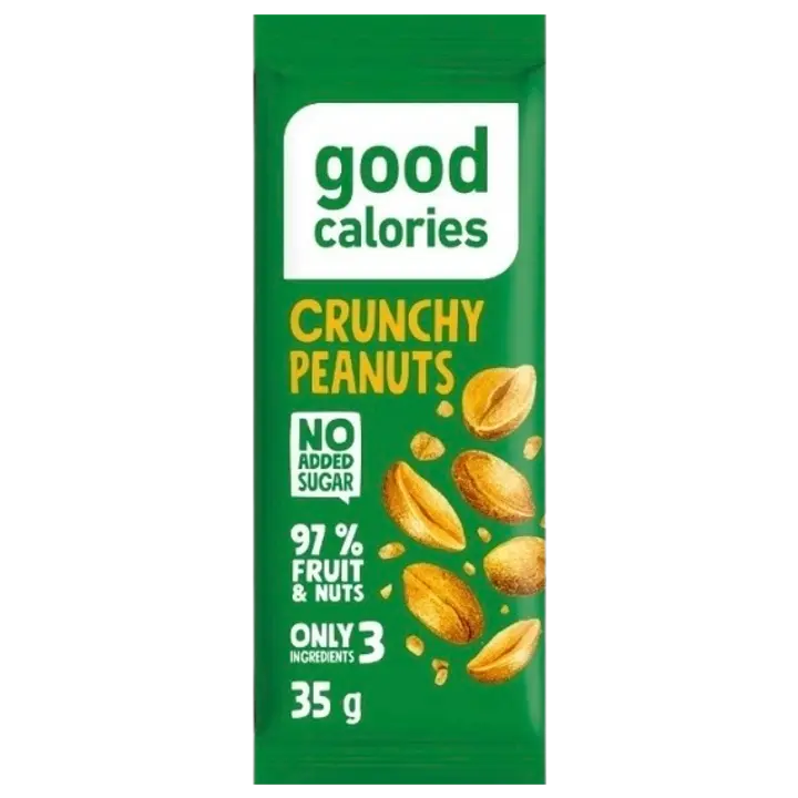 Energia datlibatoon GOOD CALORIES maapähklitega, 35g