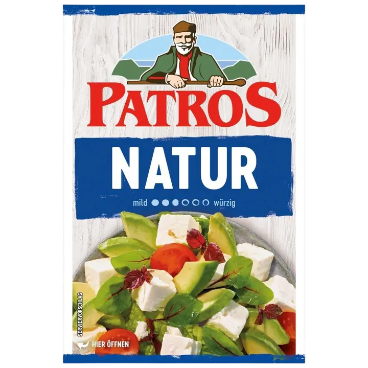 Patros Natur salaattijuusto 200g