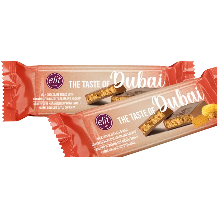 Elit Dubai karamellisoitu keksitäytesuklaa 30g