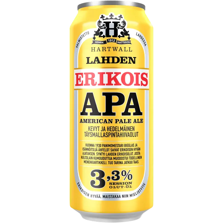 Lahden Erikois Session APA olut 3,3% 0,5 l
