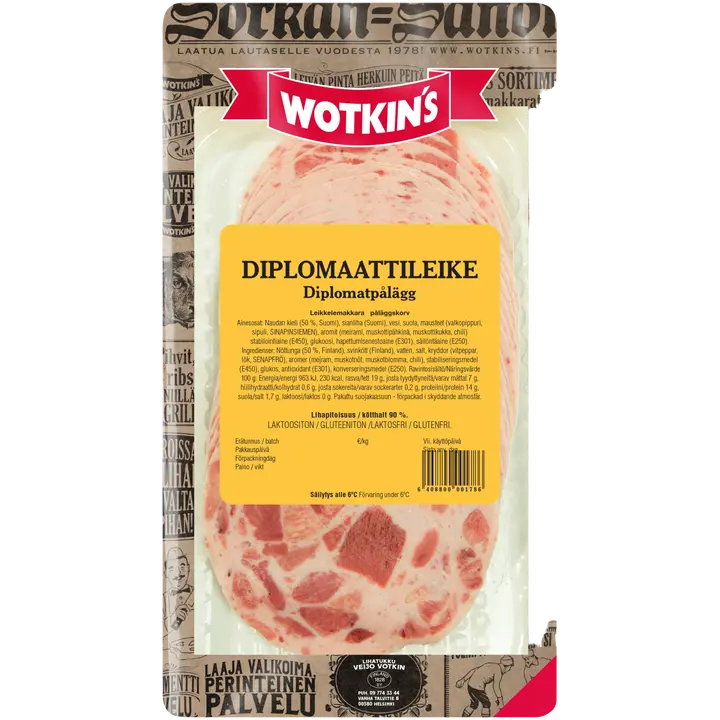 Chef Wotkins Diplomaattileike leikkelemakkara 150 g