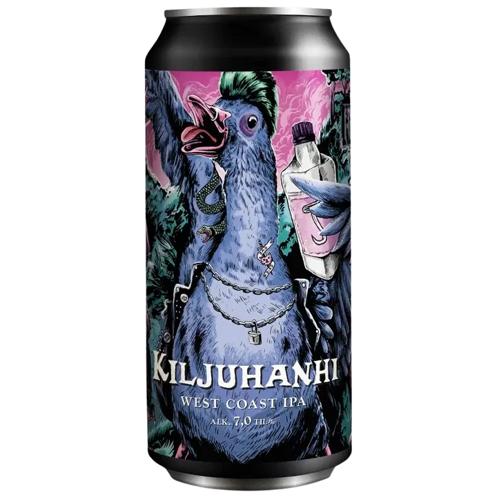 Panimoyhtiö Tuju Oy Kiljuhanhi 7% West Coast IPA