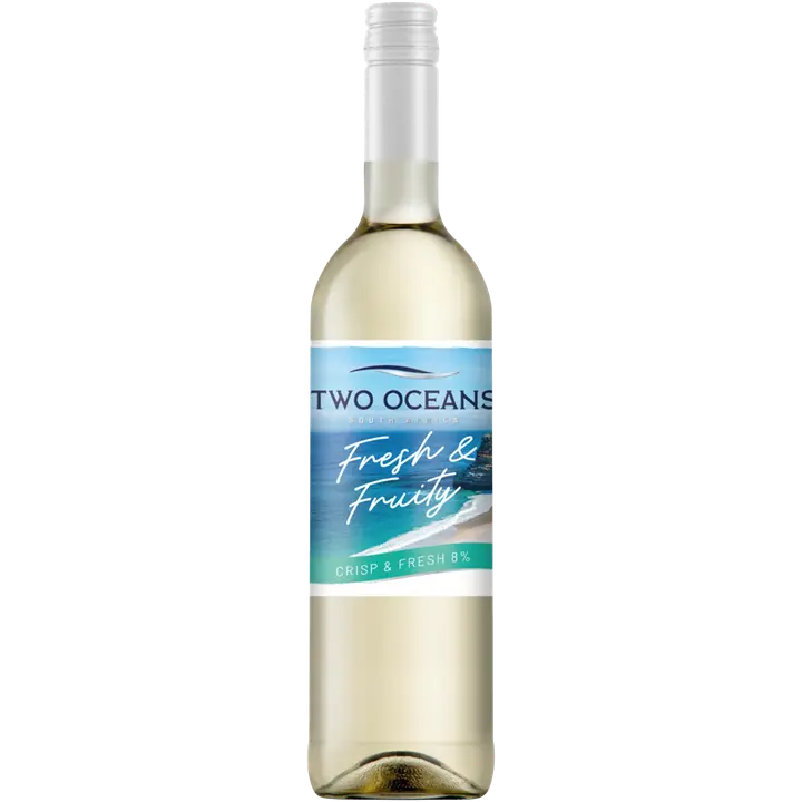 Two Oceans Fresh & Fruity white 8 til-% 75cl plo