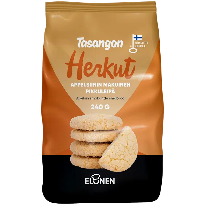 Tasangon herkut appelsiinin makuinen pikkuleipä 240g
