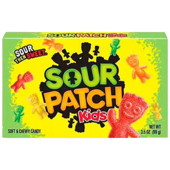 Sour patch kids box