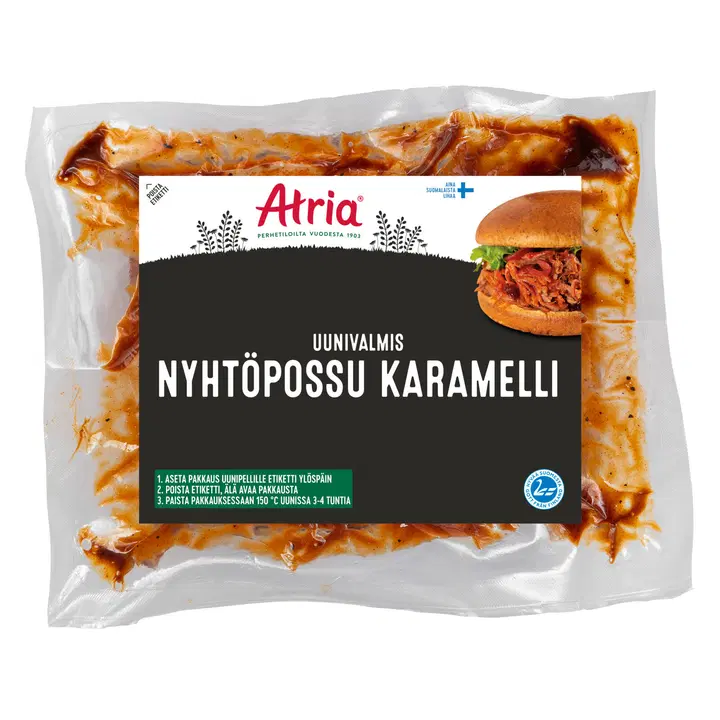 Atria Nyhtöpossu Karamelli n1,3kg