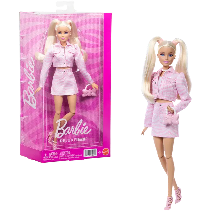 Barbie roosa teksajakk
