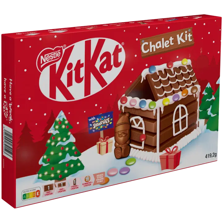KitKat Chalet Kit 419,2g suklaatalo