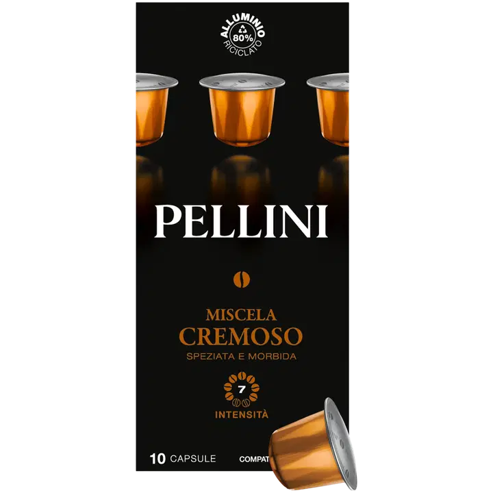 Pellini Cremoso kahvikapseli alumiini 55g Nespresso