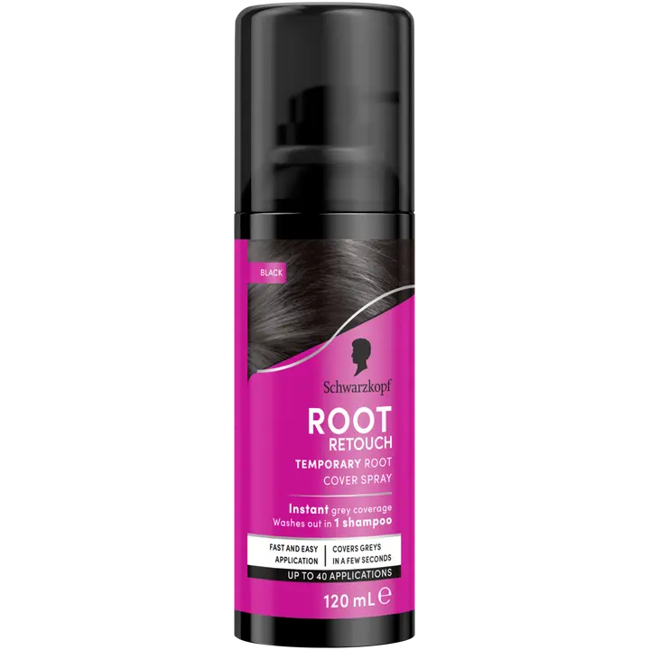 Schwarzkopf Root Retoucher 120 ml Black hiusväri