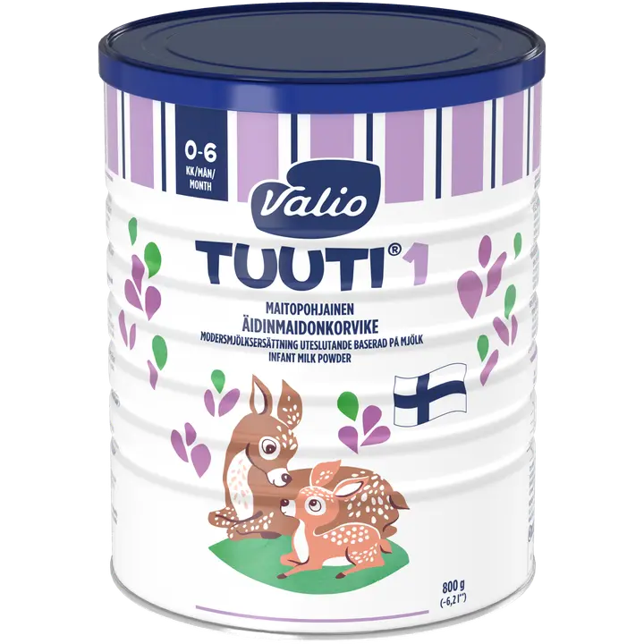 Valio Tuuti® 1 maitopohjainen äidinmaidonkorvikejauhe 800 g