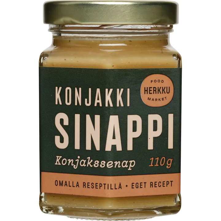 Herkku konjakkisinappi 110 g