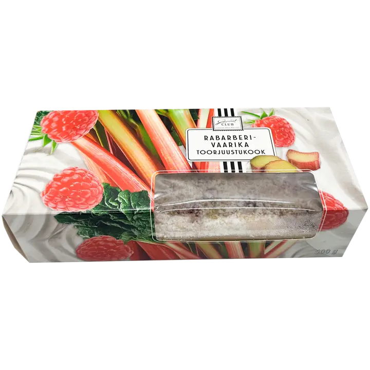 Gourmet Club Rabarberi-Vaarika Toorjuustukook 500 G