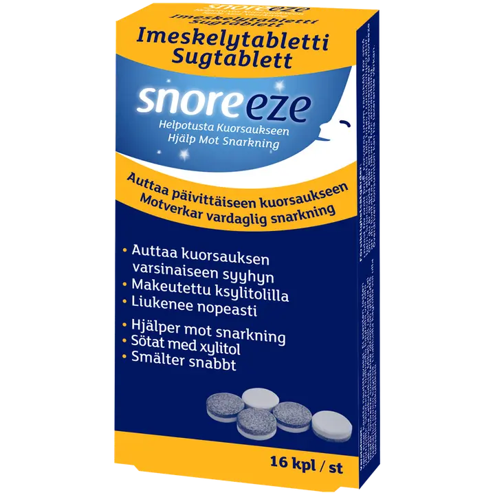 Snoreeze norskamisvastased tabletid 16tk
