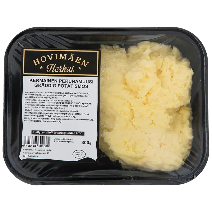 Hovimäen Herkut 300g Kermainen Perunamuusi