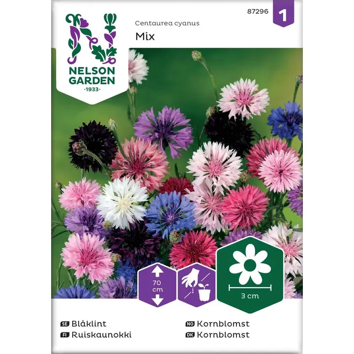 87296 rukkilill ruis-, väriseos