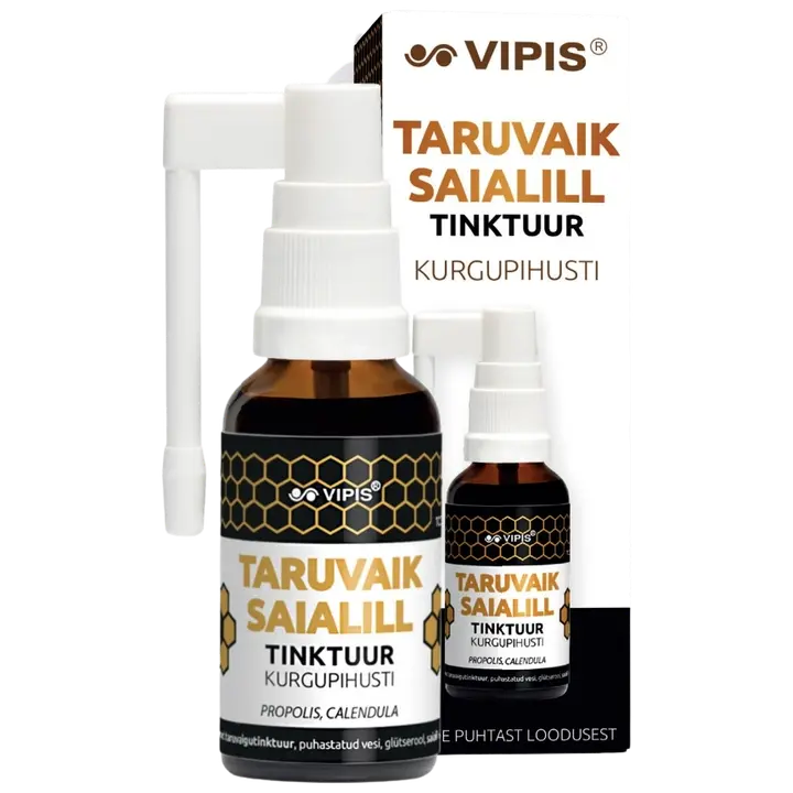 Vipis taruvaik, sailalill tinktuur kurgupihusti 30ml