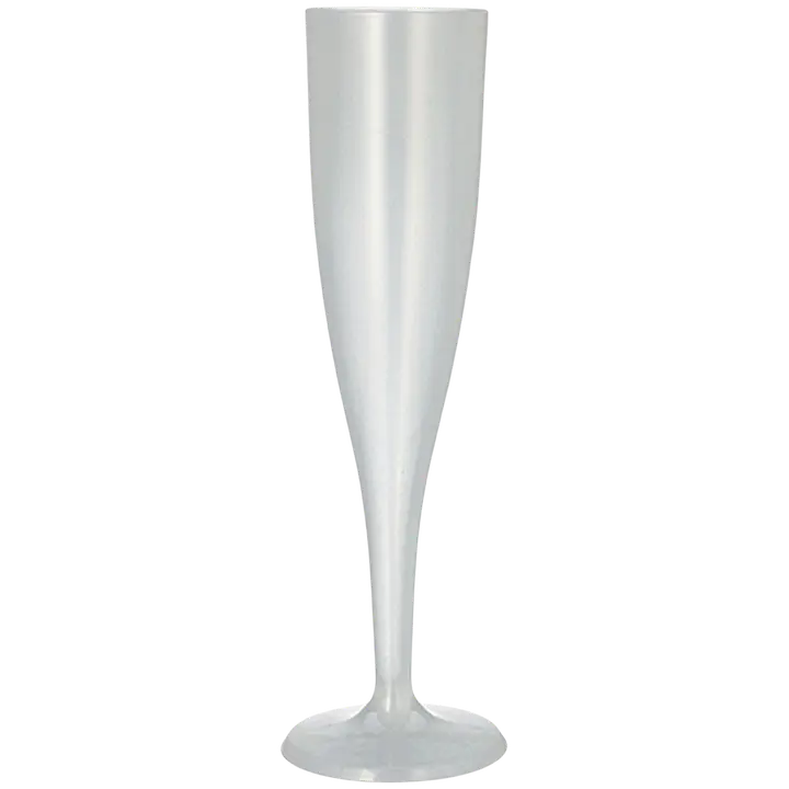 Papstar uudelleenkäytettävä muovinen kuohuviinilasi 0,1 l 10 kpl