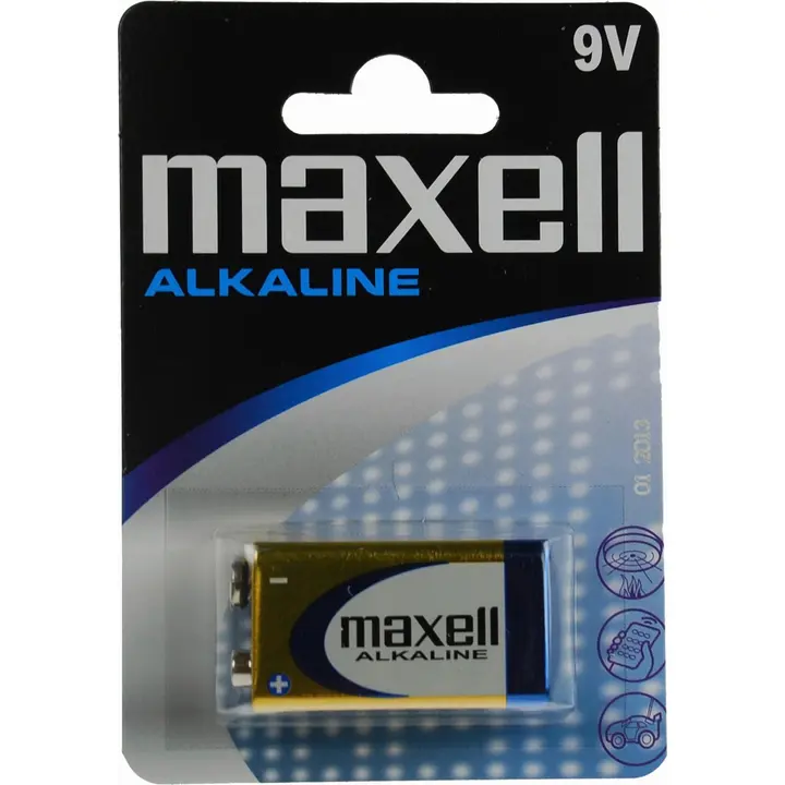 Maxell 6LR61 alkaliparisto 9V