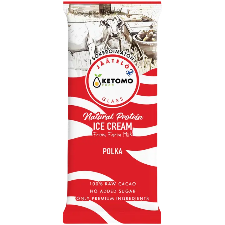 Ketomo Food Polka jäätelöpuikko 120ml/80g