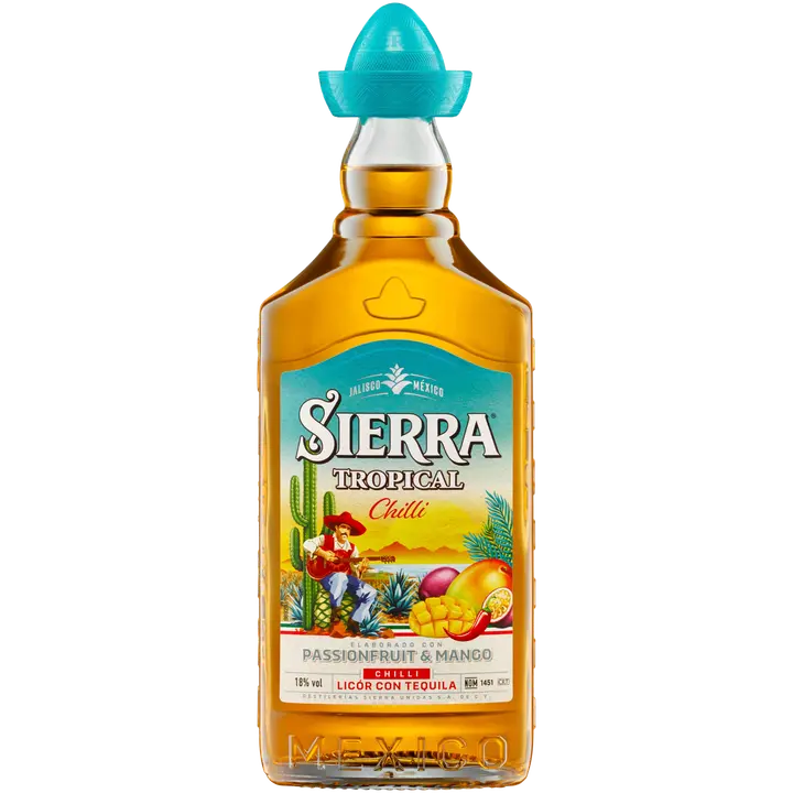 Sierra Tropical Chilli liköör 18%vol 500 ml