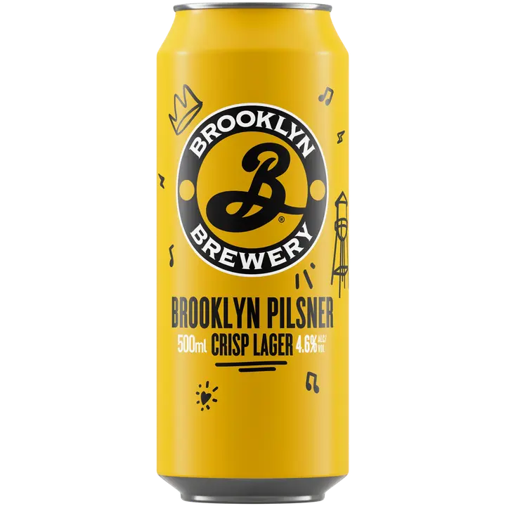 Brooklyn Pilsner Pilsner olut 4,6 % tölkki 0,50 L