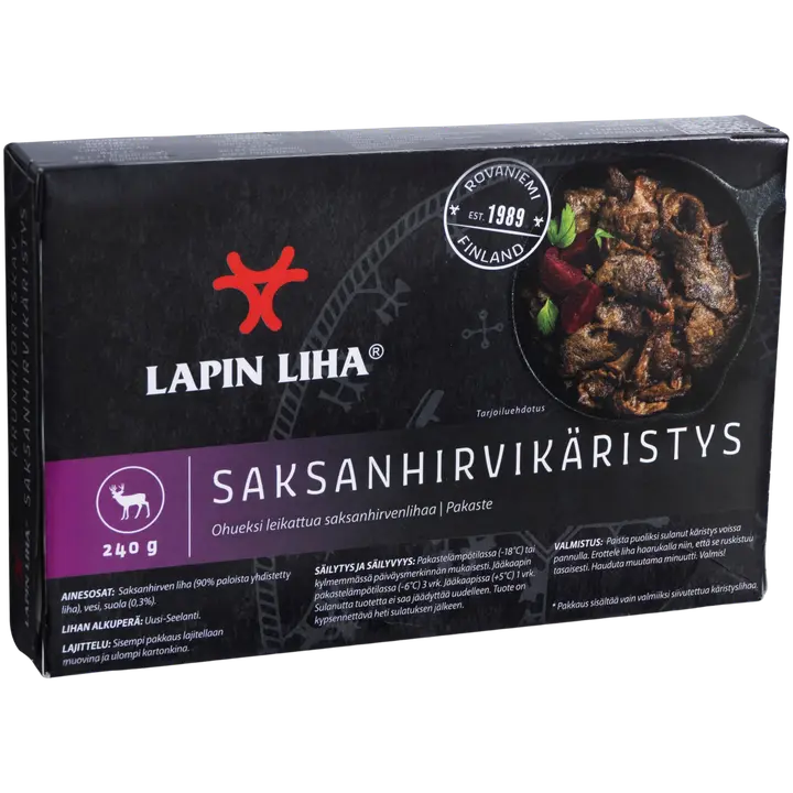 Lapin Liha Saksanhirvikäristys 240g pakaste