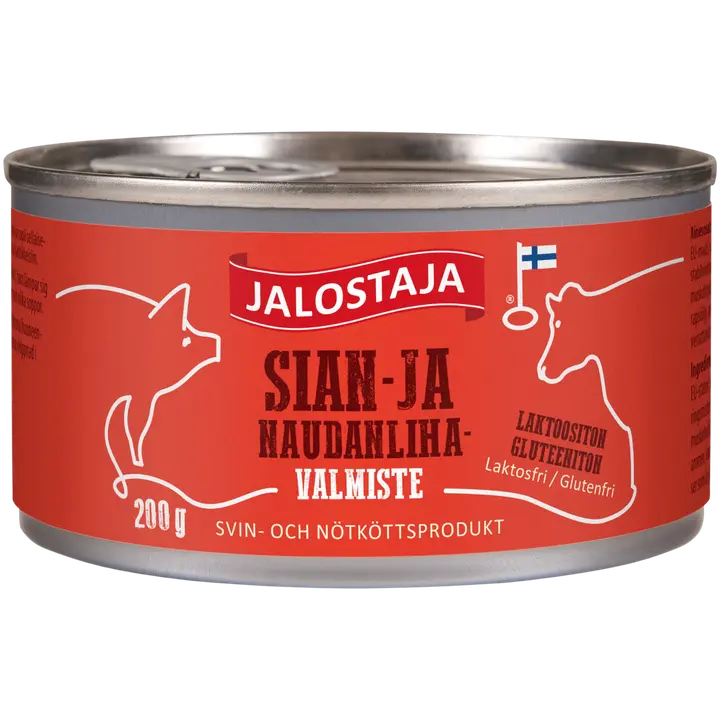 Jalostaja sian- ja naudanlihavalmiste 200g