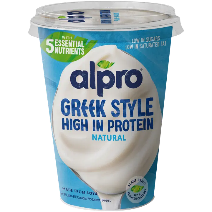 Alpro Greek Style Hapatettu soijavalmiste, maustamaton 400g