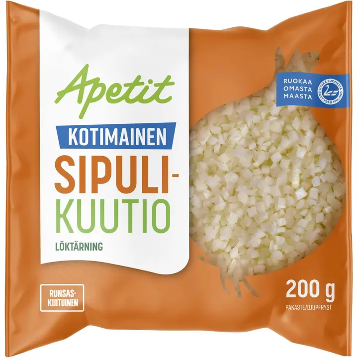 Apetit Kotimainen Sipulikuutio pakaste 200g
