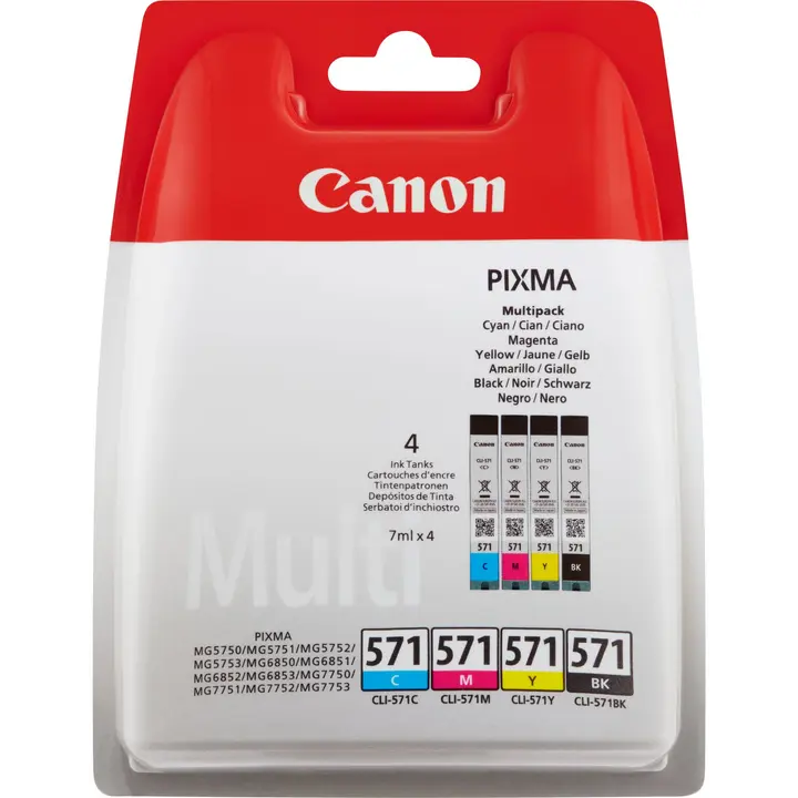Canon Mustepatruuna CLI-571 multipack