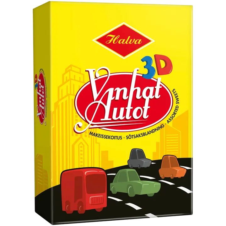 Halva Vanhat Autot 3D makeissekoitus 240 g