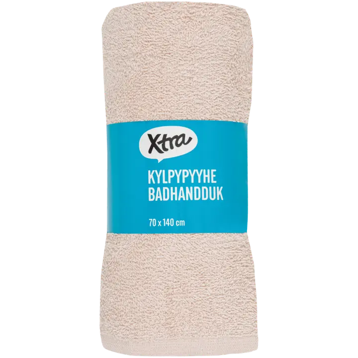 Xtra kylpypyyhe Anna 70x140 cm beige