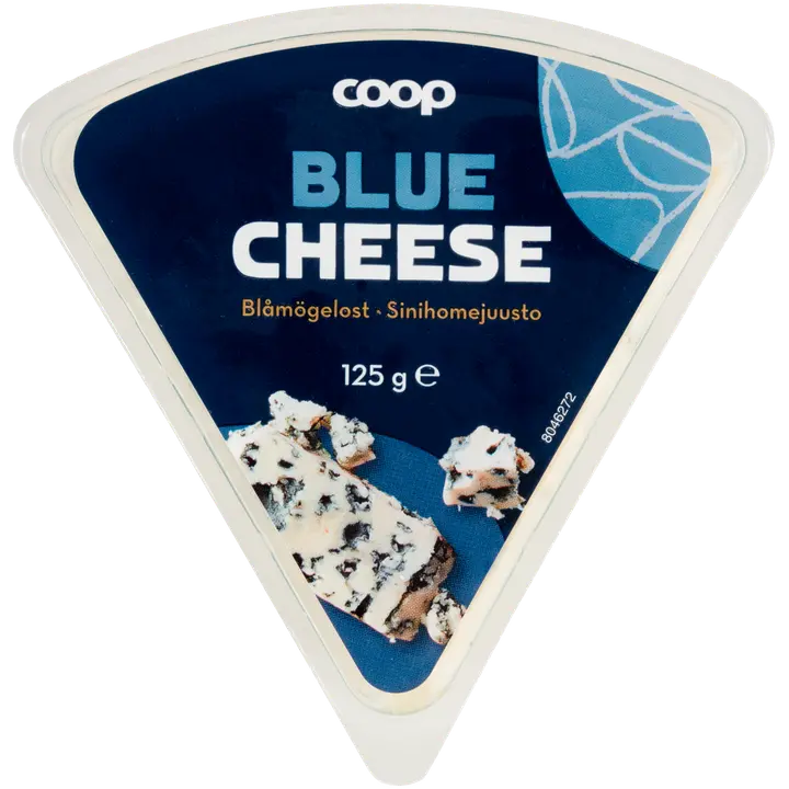 Coop sinihomejuusto 125 g
